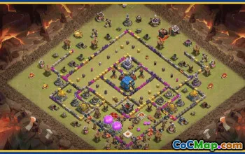 CoC Town Hall 12 Base Layouts & Maps | Trophy, War & Home Village #30108