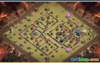 CoC Town Hall 12 Base Layouts & Maps | Trophy, War & Home Village #30193