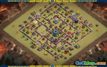 CoC Town Hall 12 Base Layouts & Maps | Trophy, War, Home Village #30555