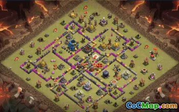 CoC Town Hall 12 Base Layouts & Maps | Trophy, War & Home Village #30881