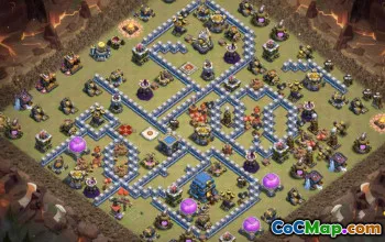 CoC Town Hall 12 Base Layouts: Maps & War Strategies #16721