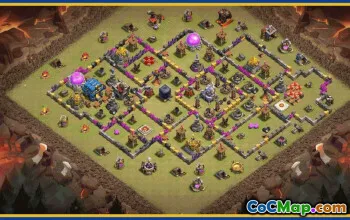 CoC Town Hall 12 Base Layouts & Maps | War & Trophy Bases #30438