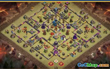 CoC Town Hall 12 Base Layouts & Maps | War, Trophy & Farming #27582