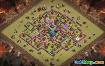 CoC Town Hall 12 Base Layouts & Maps | War, Trophy & Home Village #31177