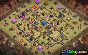 CoC Town Hall 12 Base Layouts & Maps | War, Trophy & Home Village #32200