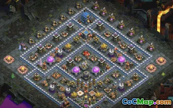 CoC Town Hall 12 Base Layouts & Maps | War, Trophy & Home Village #33657