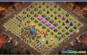 CoC Town Hall 12 Base Layouts & Progress Maps | Home Village & More #27821