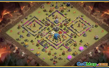 CoC Town Hall 12 Base Layouts & Strategies | Home, War, Trophy Maps #30364