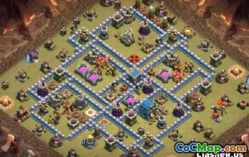 Coc Town Hall 12 Base Layouts: War, Farming & Home Maps #14103