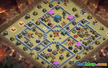 CoC Town Hall 12 Base Layouts: War, Farming & Trophy Maps #17375
