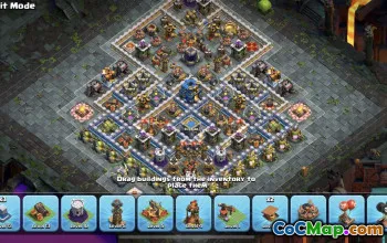 CoC Town Hall 12 Base Layouts: War, Farming, Trophy Maps #17522