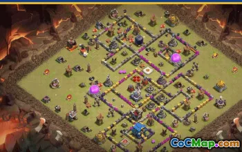 CoC Town Hall 12 Base Layouts & War Maps | Copy & Share #30110