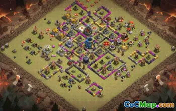CoC Town Hall 12 Base Layouts & War Maps | Free Copy & Links #30883