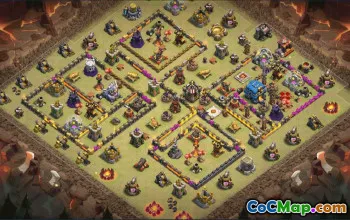 CoC Town Hall 12 Base Layouts & War Maps | Free Copy & Links #31836