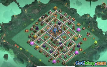 CoC Town Hall 12 Base Layouts & War Maps | Home & Trophy #27289