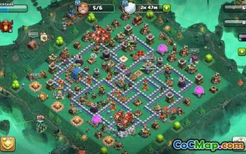 CoC Town Hall 12 Base Layouts & War Maps | Home Village Copy #27538