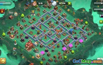CoC Town Hall 12 Base Layouts & War Maps | Home Village & Link #27537