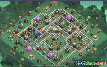 CoC Town Hall 12 Base Layouts & War Maps | Home Village Links #27625
