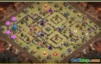 CoC Town Hall 12 Base Layouts & War Maps | Home Village & More #28201