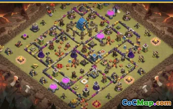 CoC Town Hall 12 Base Layouts & War Maps | Home Village & More #28562