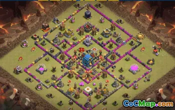 CoC Town Hall 12 Base Layouts & War Maps | Home Village & Trophy Bases #31619