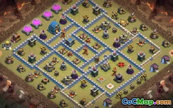 Coc Town Hall 12 Układy podstawowe: Wojna, trofeum i mapy domowe #16061