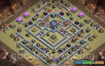 CoC Town Hall 12 Base Layouts: War, Trophy & Home Maps #16804