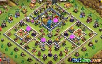 Coc Town Hall 12 Układy podstawowe: Wojna, trofeum i domowa wioska #14819