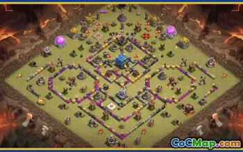 CoC Town Hall 12 Bases & Layouts | War, Trophy & Home Village #30442