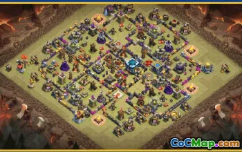 CoC Town Hall 13 Base Layouts & Copy Links | Home, Trophy & Farming #29128