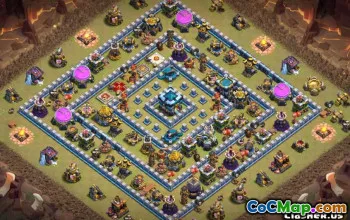 COC Town Hall 13 Baslayouter: Jordbruk, Trophy & Maps #13960