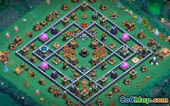 COC Town Hall 13 Baslayouter: Farming & Trophy Maps #15995