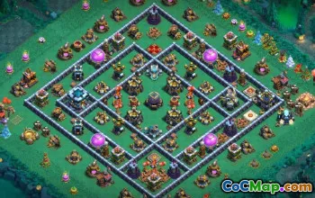 COC Town Hall 13 Baslayouter: Farming & Trophy Maps #16051