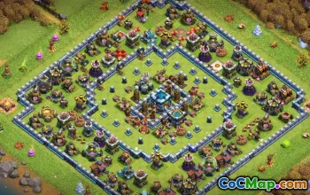 COC Town Hall 13 Baslayouter: Jordbruk, krig och trofékartor #15291