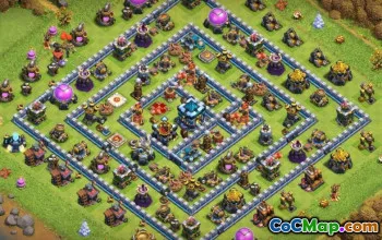 COC Town Hall 13 Baslayouter: Hem, Trophy & Farming Maps #14854