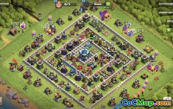 CoC Town Hall 13 Baslayouter: Hem-, trofé- och jordbrukskartor #16594