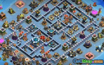 CoC Town Hall 13 Layouts Base: Home, Trophy & War Maps #15355