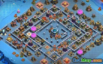 CoC Town Hall 13 Layouts Base: Home, Trophy & War Maps #15369