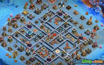 CoC Town Hall 13 Layouts Base: Home, Trophy & War Maps #15426