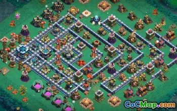 CoC Town Hall 13 Base Layouts: Home, War & Maps #15203