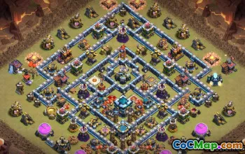 CoC Town Hall 13 Base Layouts: Home, War & Trophy Maps #14489