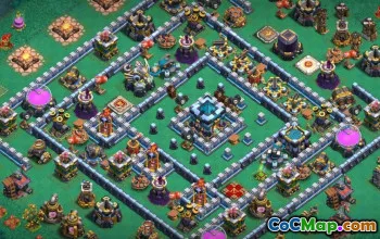 CoC Town Hall 13 Base Layouts: Home, War & Trophy Maps #14783