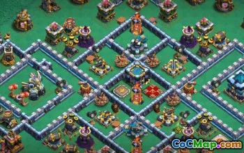 CoC Town Hall 13 Base Layouts: Home, War & Trophy Maps #14785