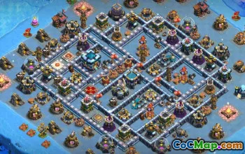CoC Town Hall 13 Base Layouts: Home, War & Trophy Maps #15434