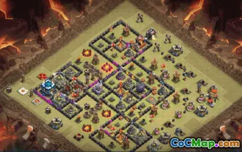 CoC Town Hall 13 Base Layouts & Links | Home, Trophy, War Maps #32910
