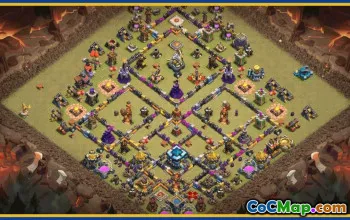 CoC Town Hall 13 Base Layouts & Links | War, Home Village Maps #29841