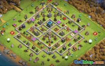 CoC Town Hall 13 Base Layouts & Links | War, Trophy, Home Village #31803