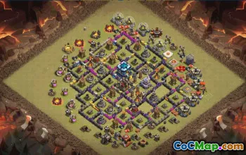 CoC Town Hall 13 Base Layouts & Links | War, Trophy, Home Village #32650