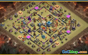 CoC Town Hall 13 Base Layouts & Links | War, Trophy & More #29634