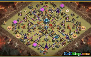 CoC Town Hall 13 Base Layouts & Links | War, Trophy & More #29685